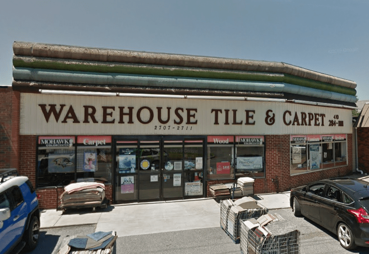 Warehouse Tile & Carpet Storefront in Baltimore, MD area
